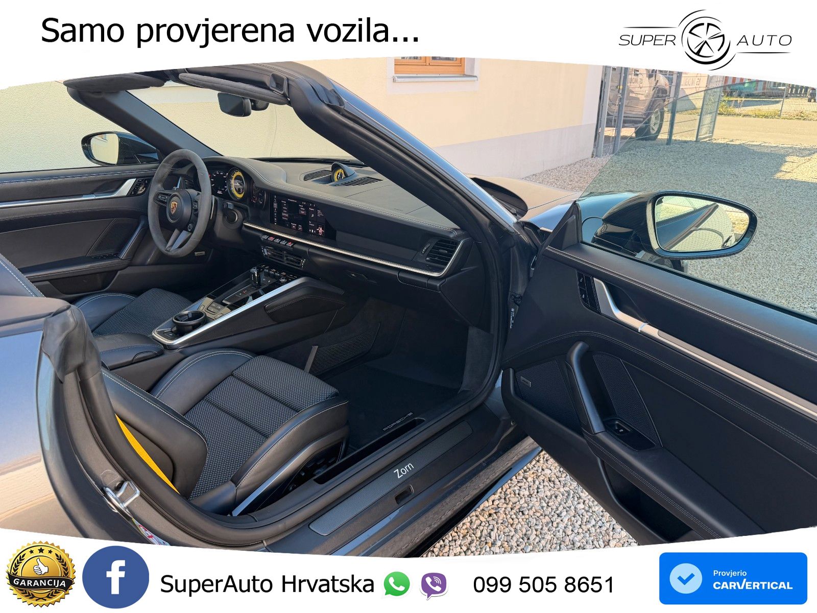 Porsche 911 Turbo S Cabriolet 3.8 (650 KS) PDK ZRAČNI+ACC+GR SJED+KAM
