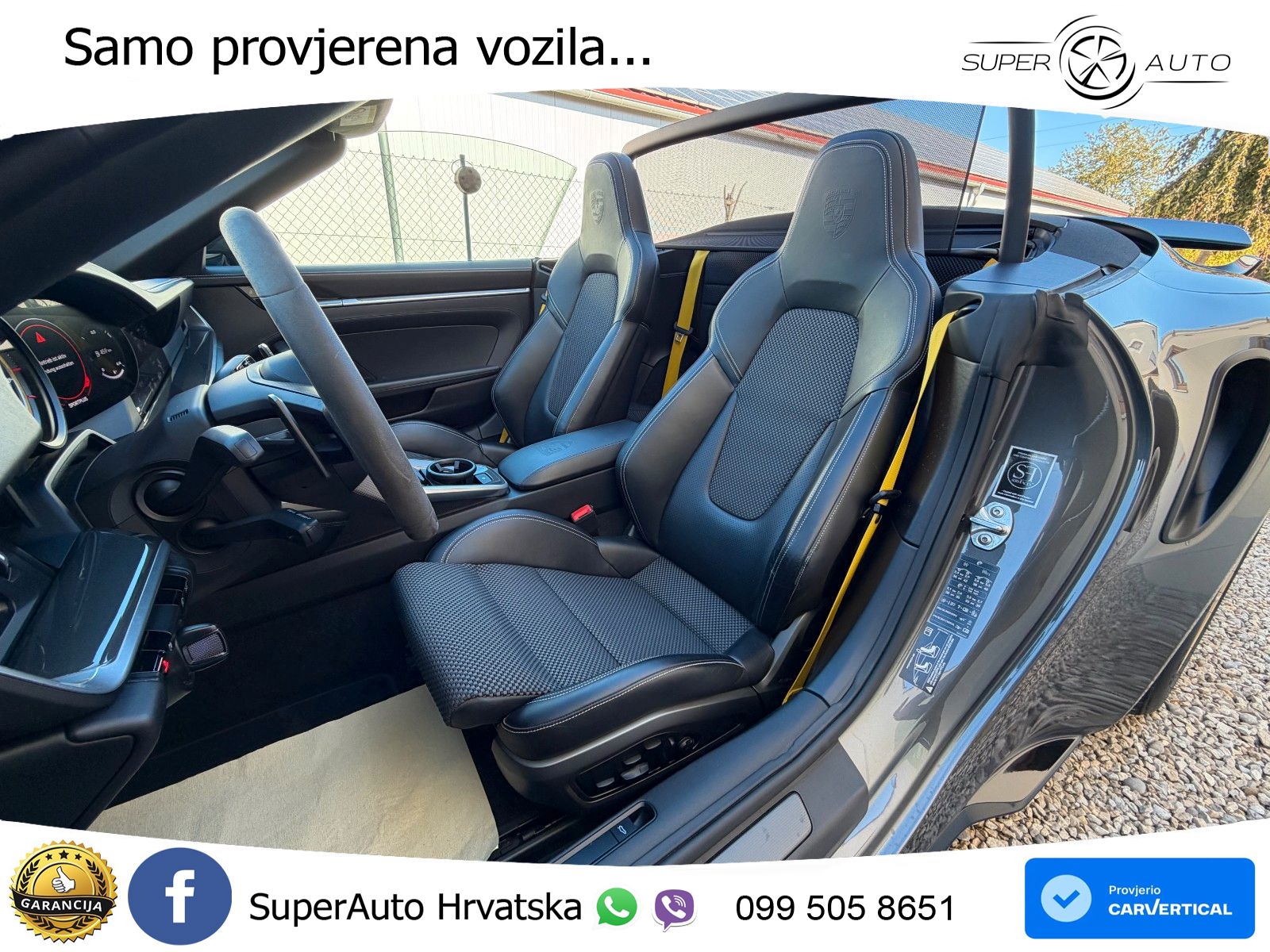 Porsche 911 Turbo S Cabriolet 3.8 (650 KS) PDK ZRAČNI+ACC+GR SJED+KAM