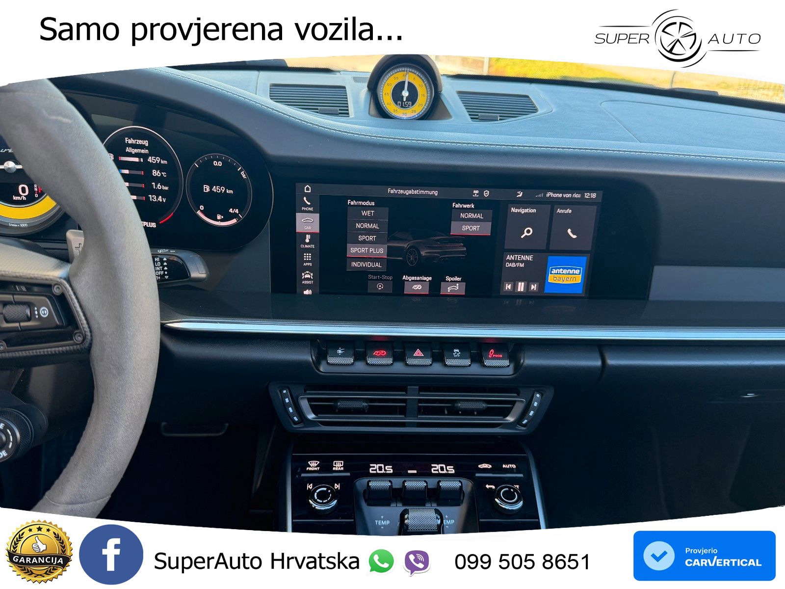 Porsche 911 Turbo S Cabriolet 3.8 (650 KS) PDK ZRAČNI+ACC+GR SJED+KAM