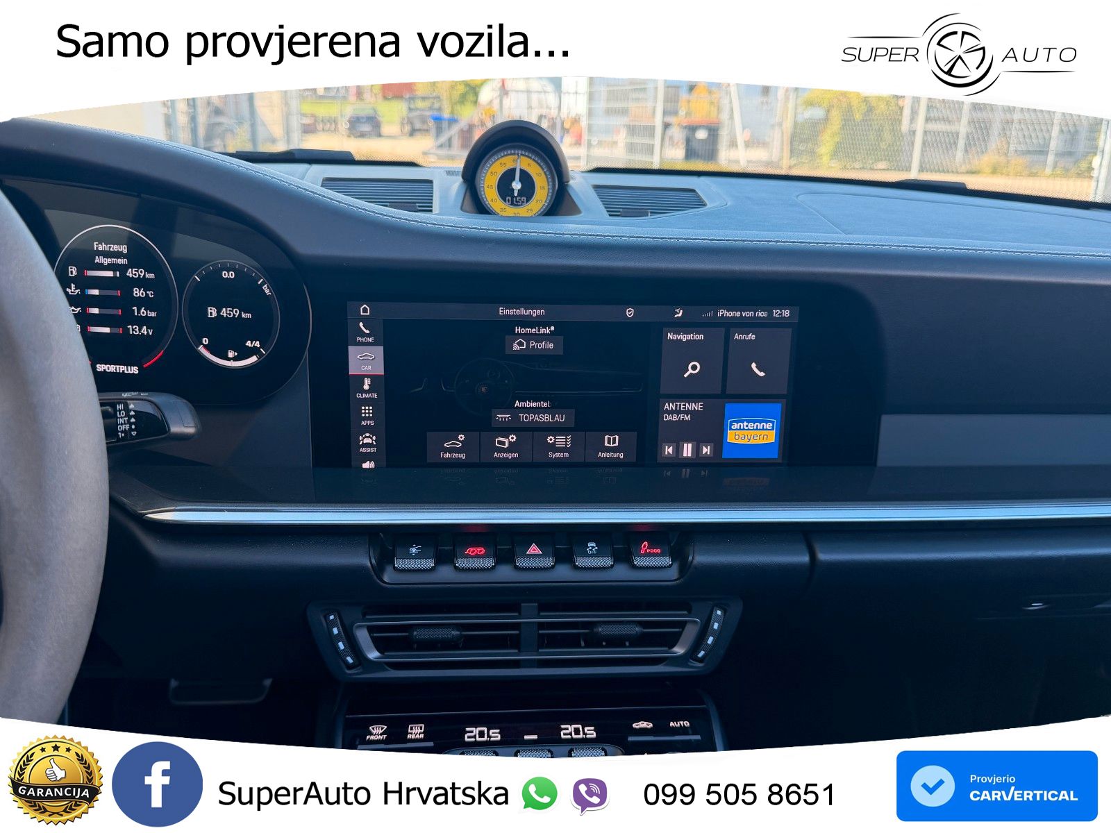 Porsche 911 Turbo S Cabriolet 3.8 (650 KS) PDK ZRAČNI+ACC+GR SJED+KAM