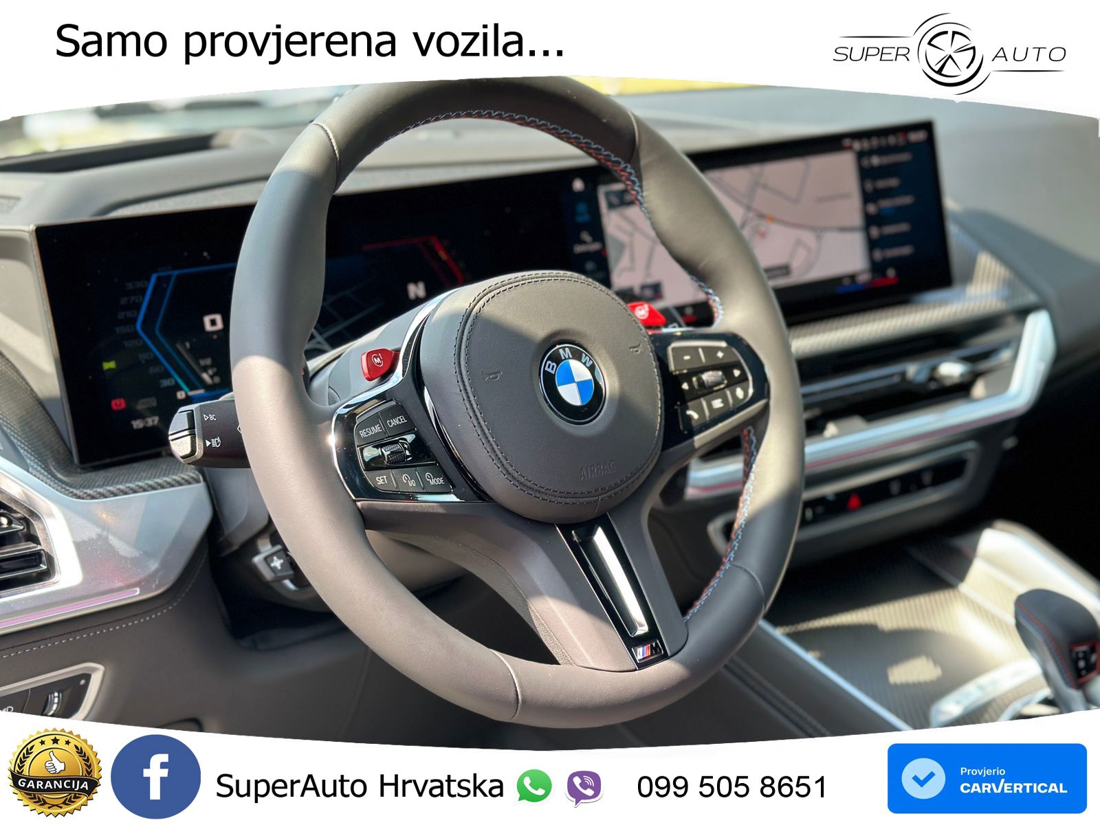 BMW XM 4.4 V8 (653 KS) xDrive Steptronic LED+GR SJED+ACC