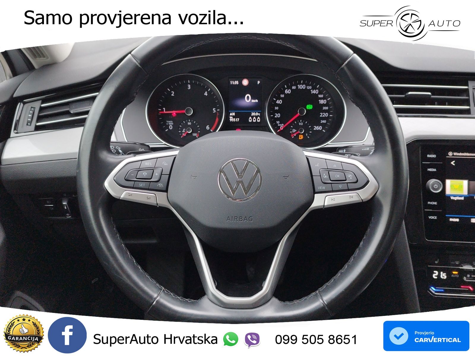 Volkswagen Passat Variant 2.0 TDI (150 KS) DSG Business LED+GR SJED+ACC