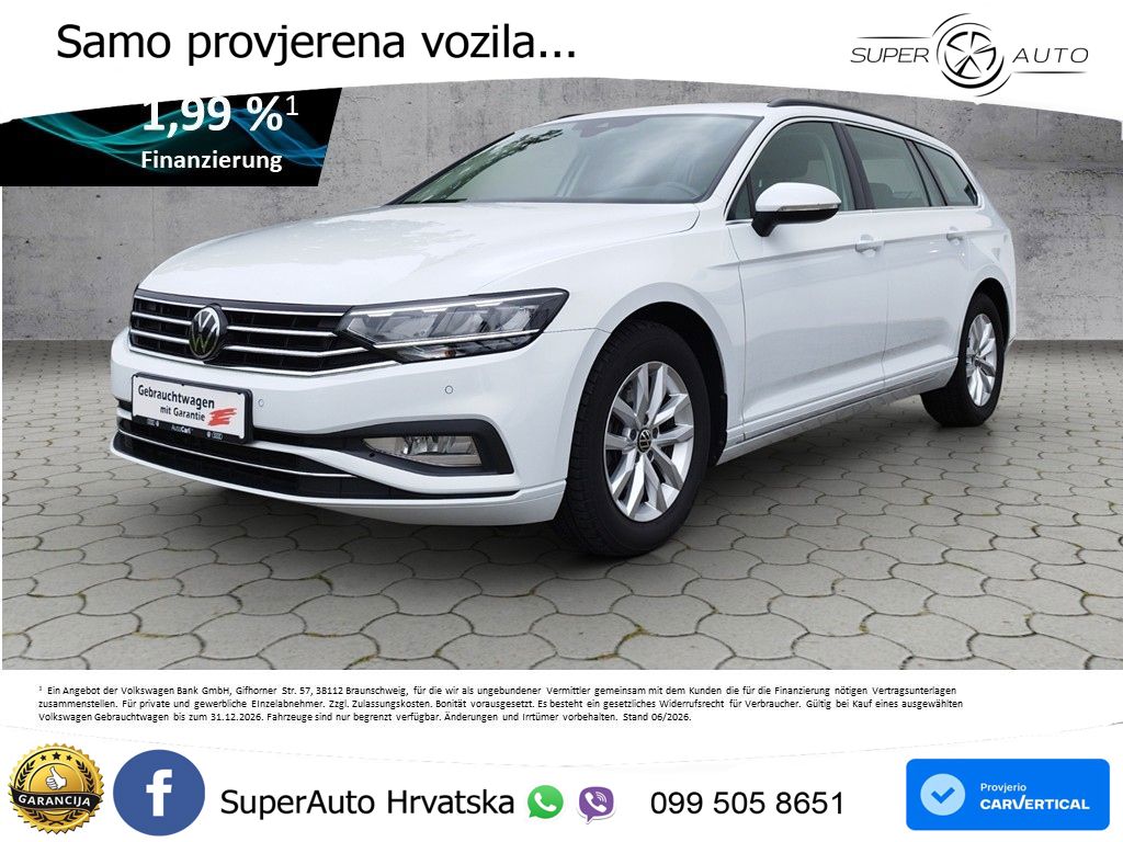Volkswagen Passat Variant 2.0 TDI (150 KS) DSG Business LED+GR SJED+ACC