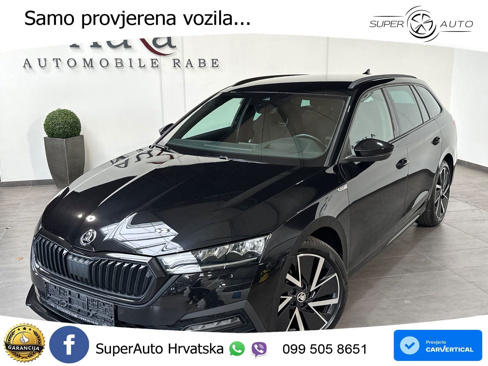 Škoda Octavia Combi 2.0 TDI (150 KS) DSG SportLine LED+GR SJED+ACC