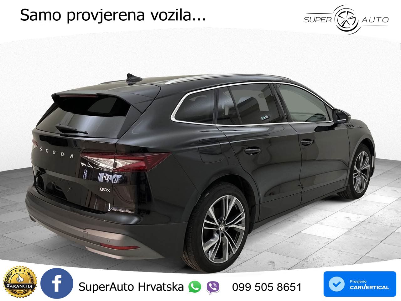 Škoda Enyaq iV 80x 82 kWh (265 KS) AWD LED+GR SJED+ACC