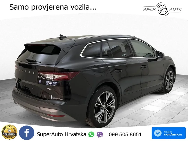 Škoda Enyaq iV 80x 82 kWh (265 KS) AWD LED+GR SJED+ACC