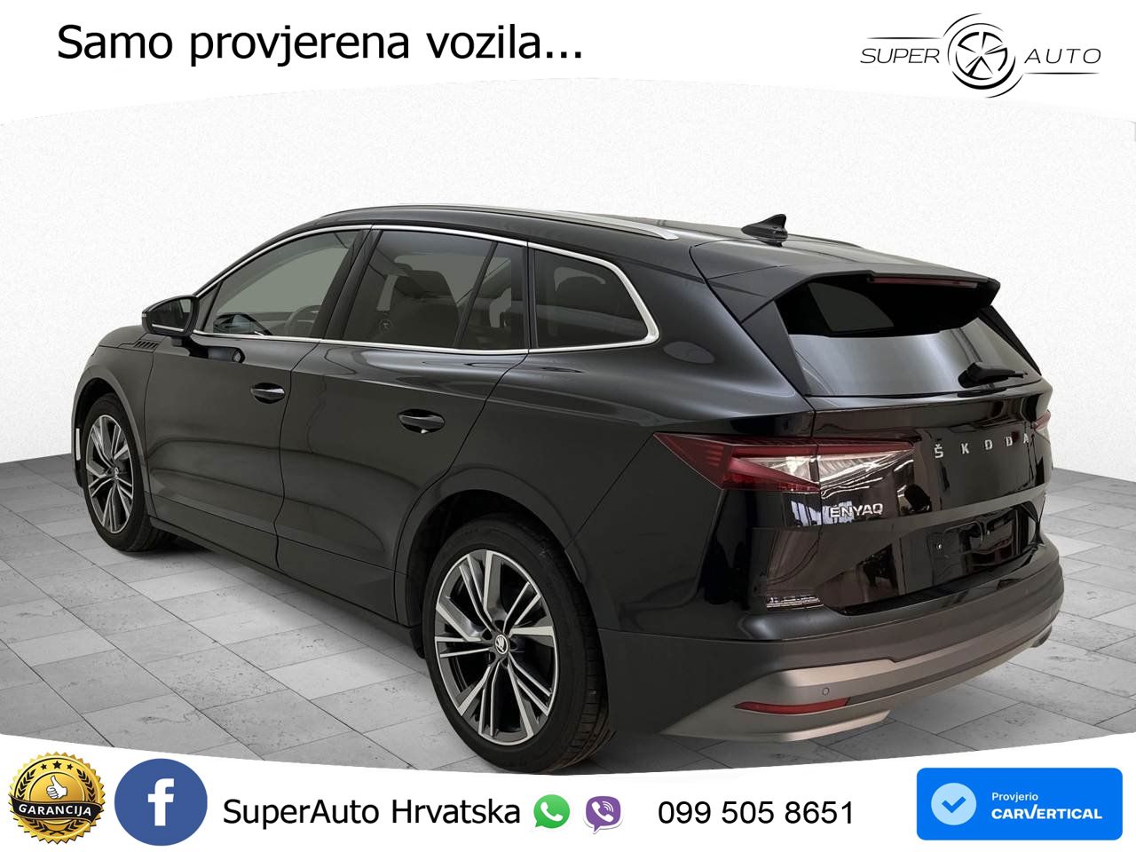 Škoda Enyaq iV 80x 82 kWh (265 KS) AWD LED+GR SJED+ACC
