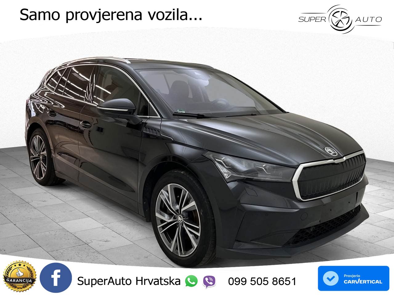 Škoda Enyaq iV 80x 82 kWh (265 KS) AWD LED+GR SJED+ACC