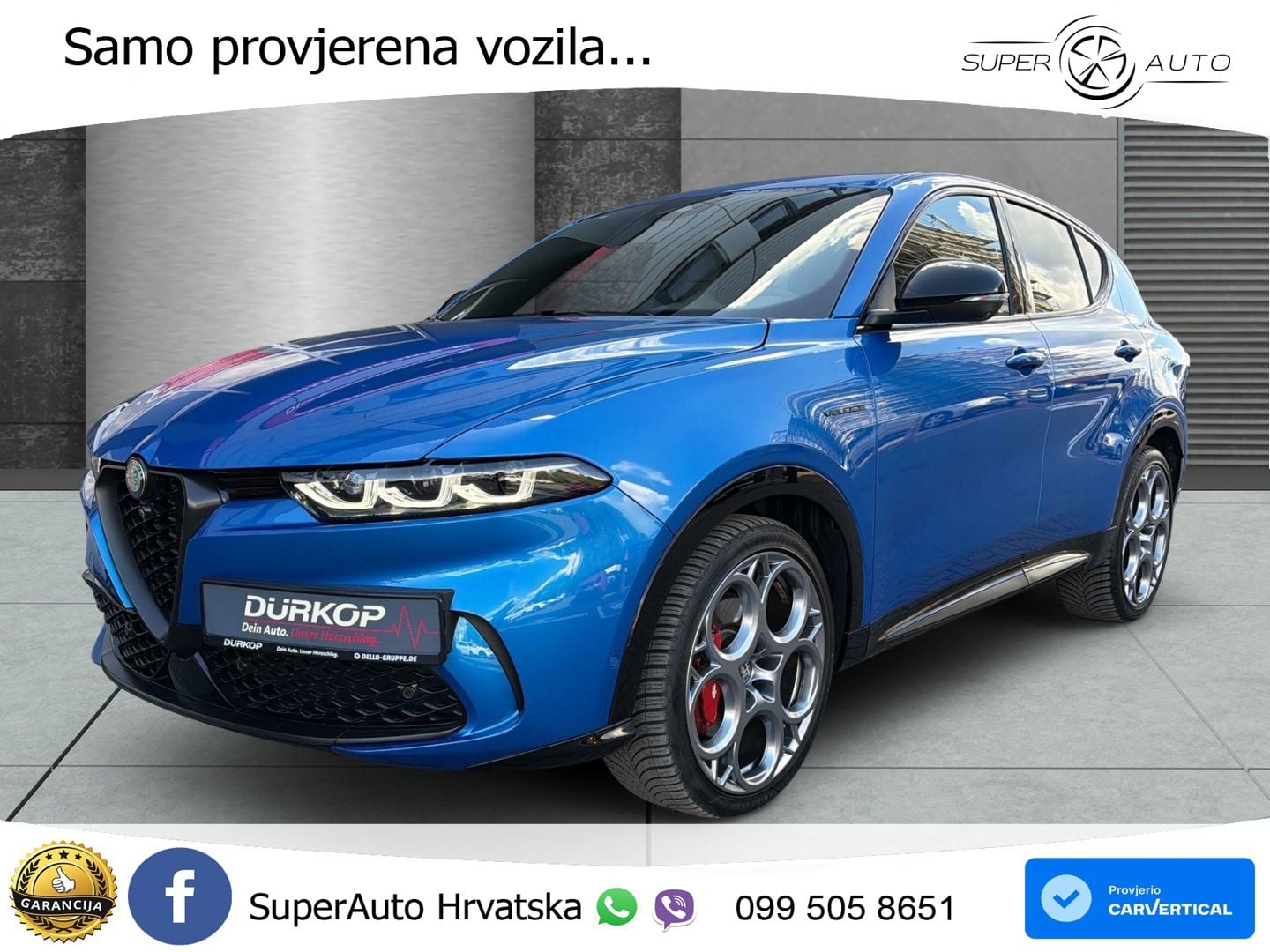 Alfa Romeo Tonale 1.5 VGT (160 KS) 48V-Hybrid TCT LED+GR SJED+ACC
