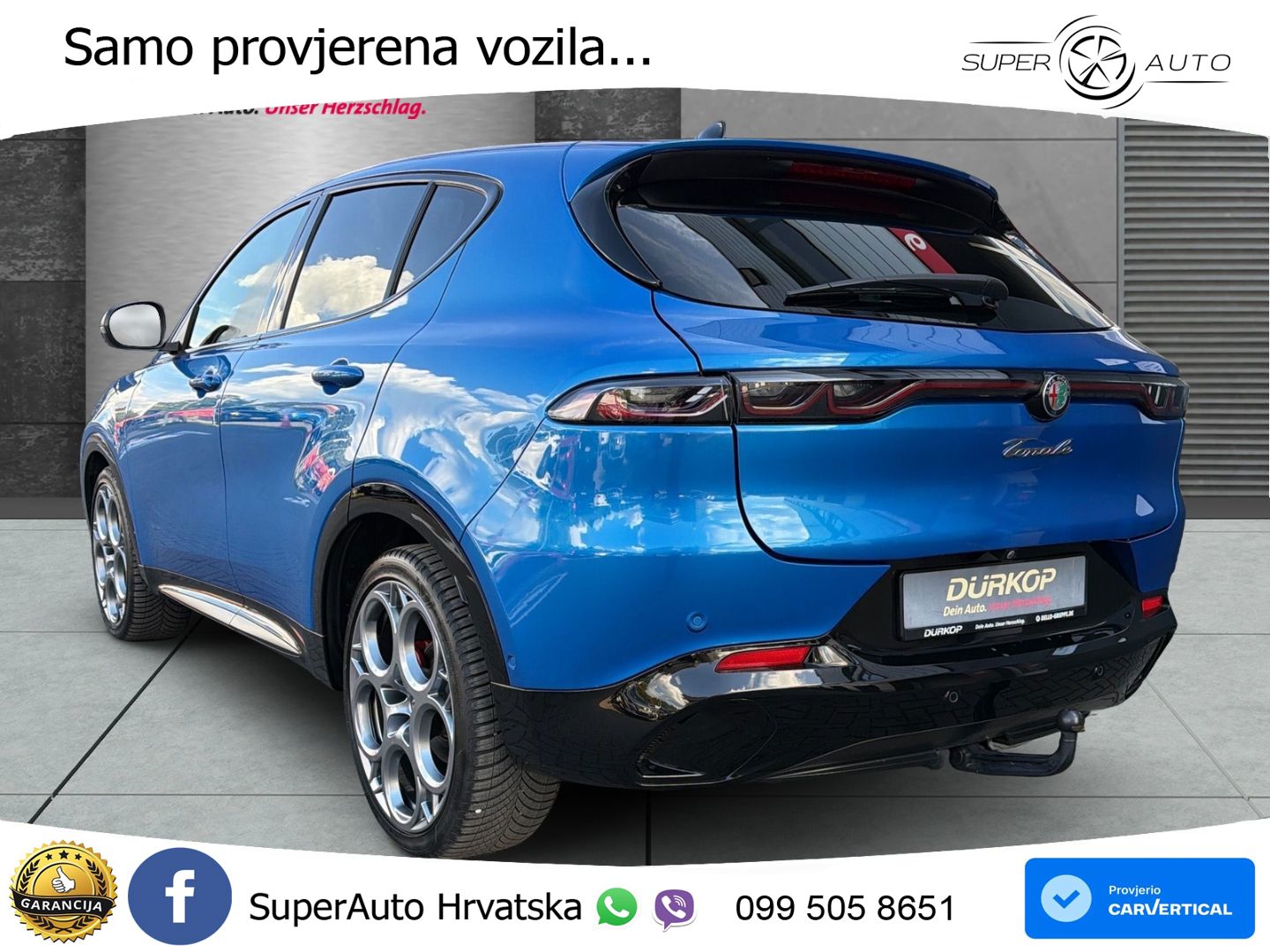 Alfa Romeo Tonale 1.5 VGT (160 KS) 48V-Hybrid TCT LED+GR SJED+ACC