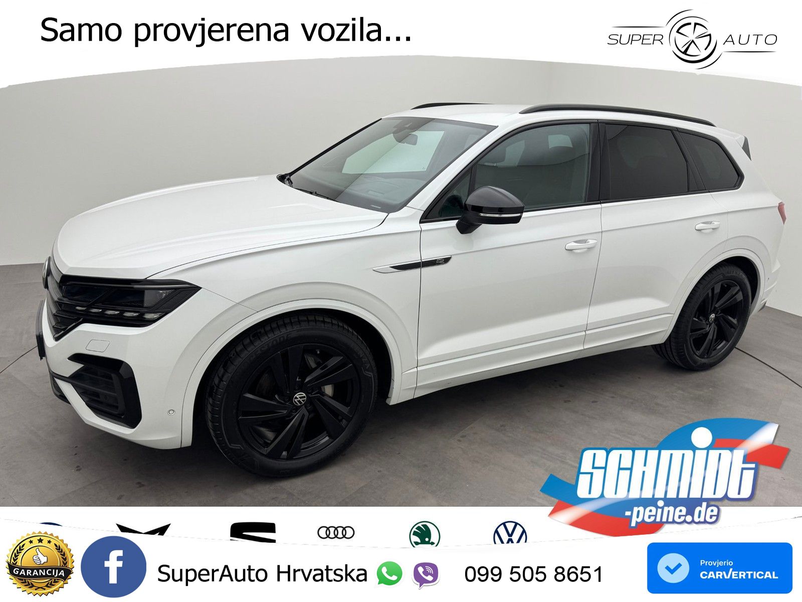 Volkswagen Touareg 3.0 V6 TDI (286 KS) 4MOTION Tiptronic ZRAČNI+ACC+4xGR SJED+KAM