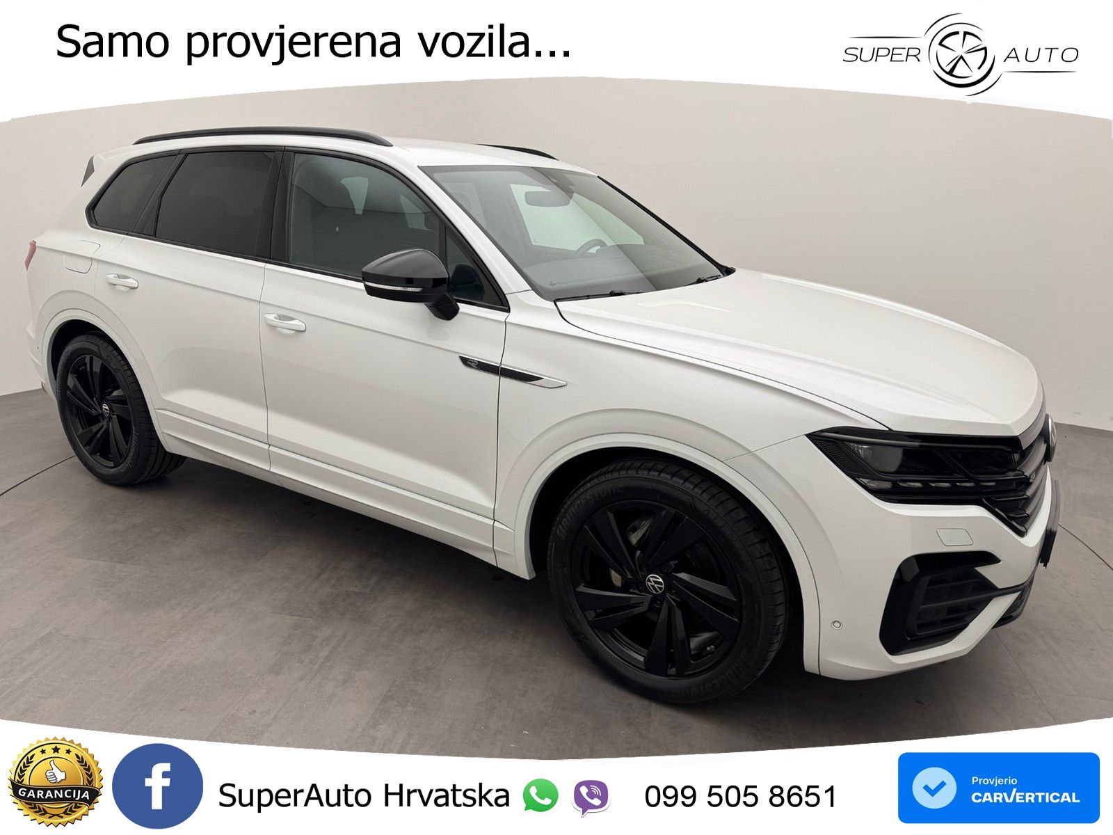 Volkswagen Touareg 3.0 V6 TDI (286 KS) 4MOTION Tiptronic ZRAČNI+ACC+4xGR SJED+KAM