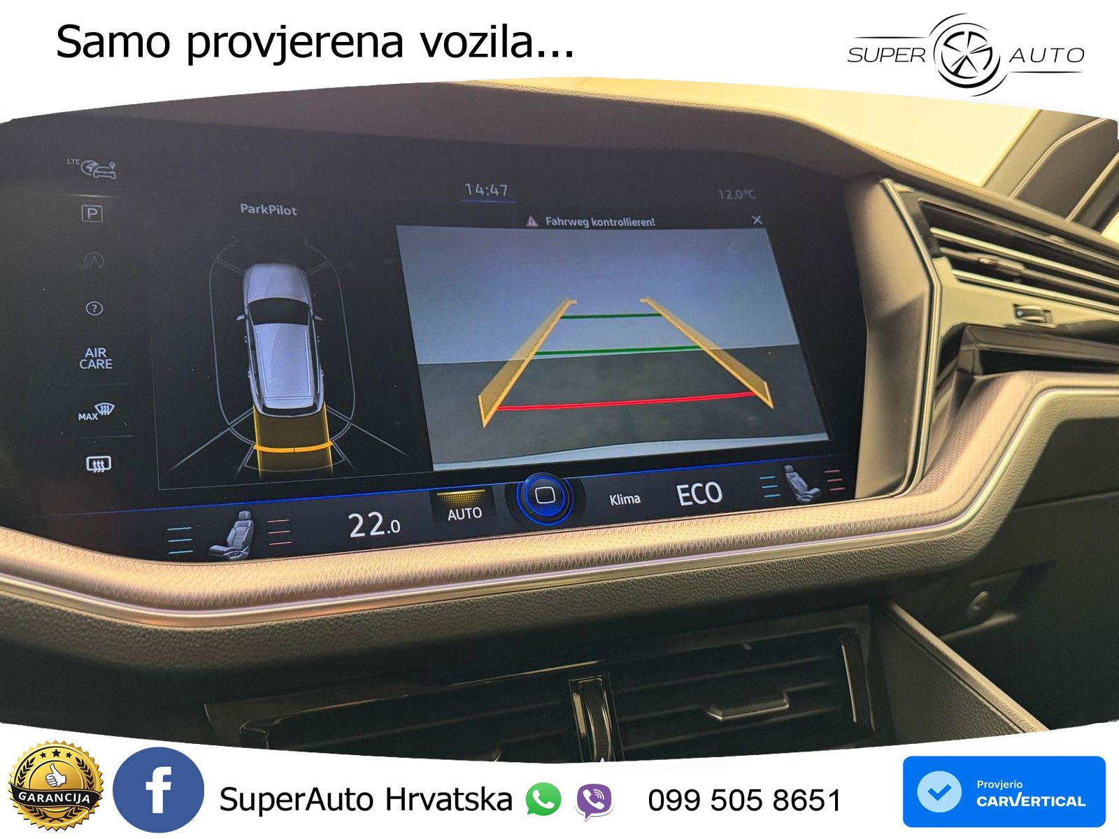 Volkswagen Touareg 3.0 V6 TDI (286 KS) 4MOTION Tiptronic ZRAČNI+ACC+4xGR SJED+KAM