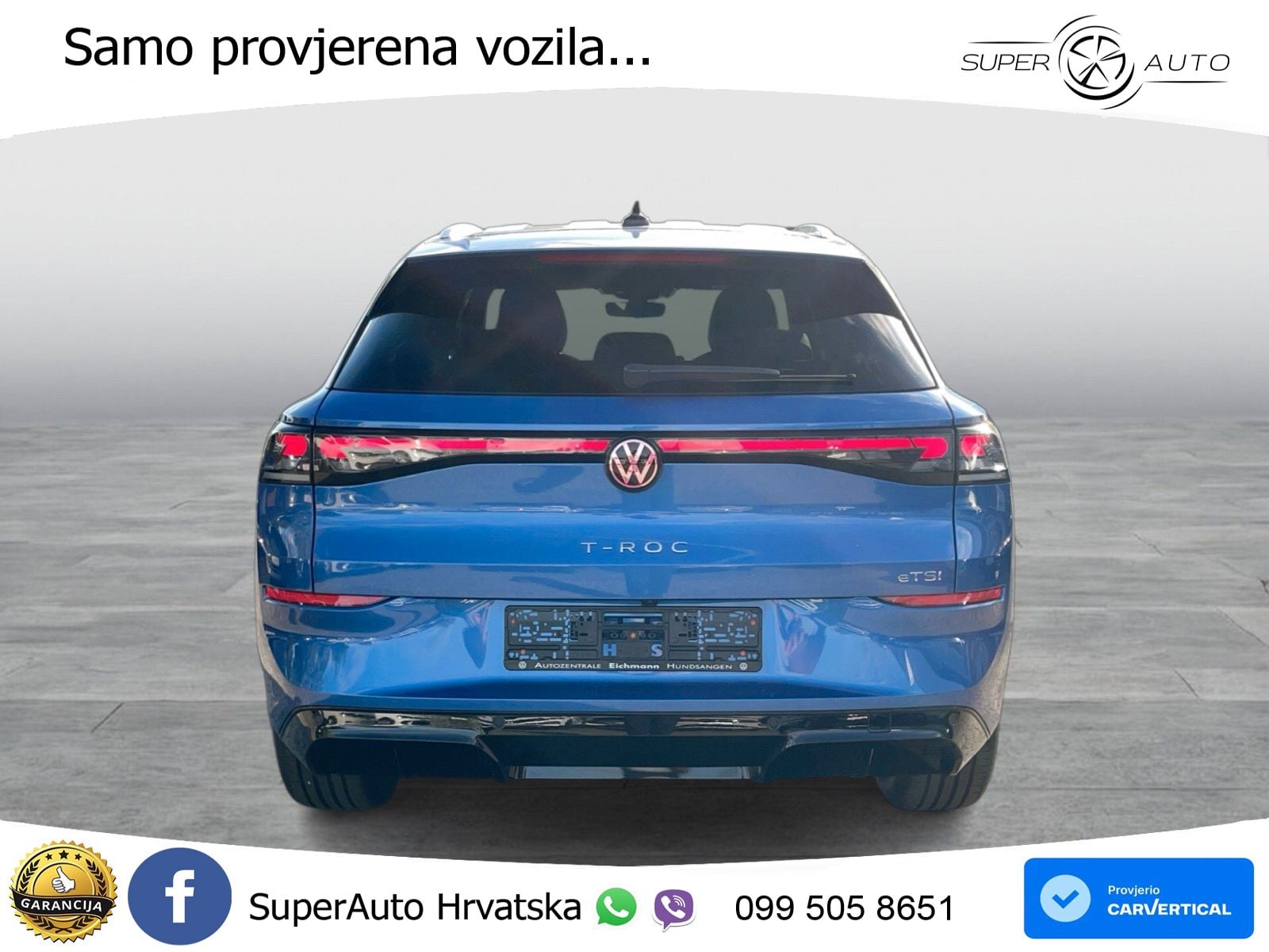Volkswagen T-Roc II 1.5 eTSI (150 KS)  DSG LED+GR SJED+ACC