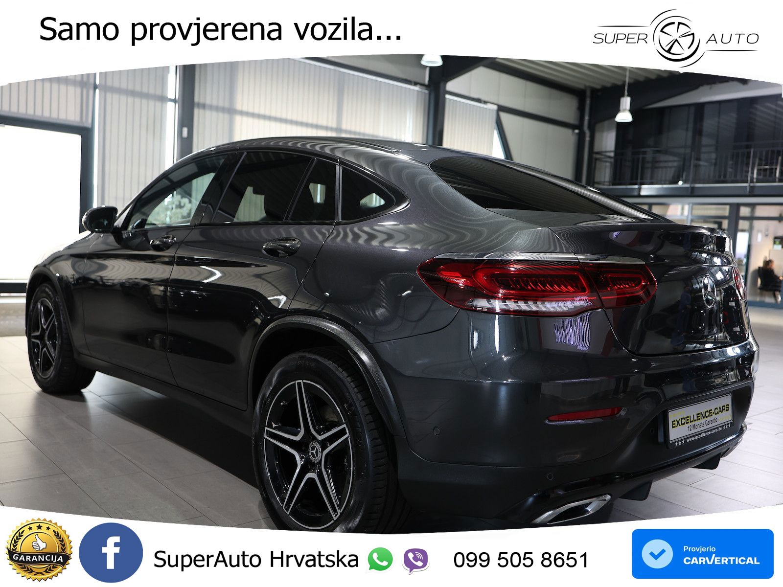 Mercedes GLC Coupe 300d (245 KS) 4MATIC G-TRONIC AMG LED+GR SJED+ACC