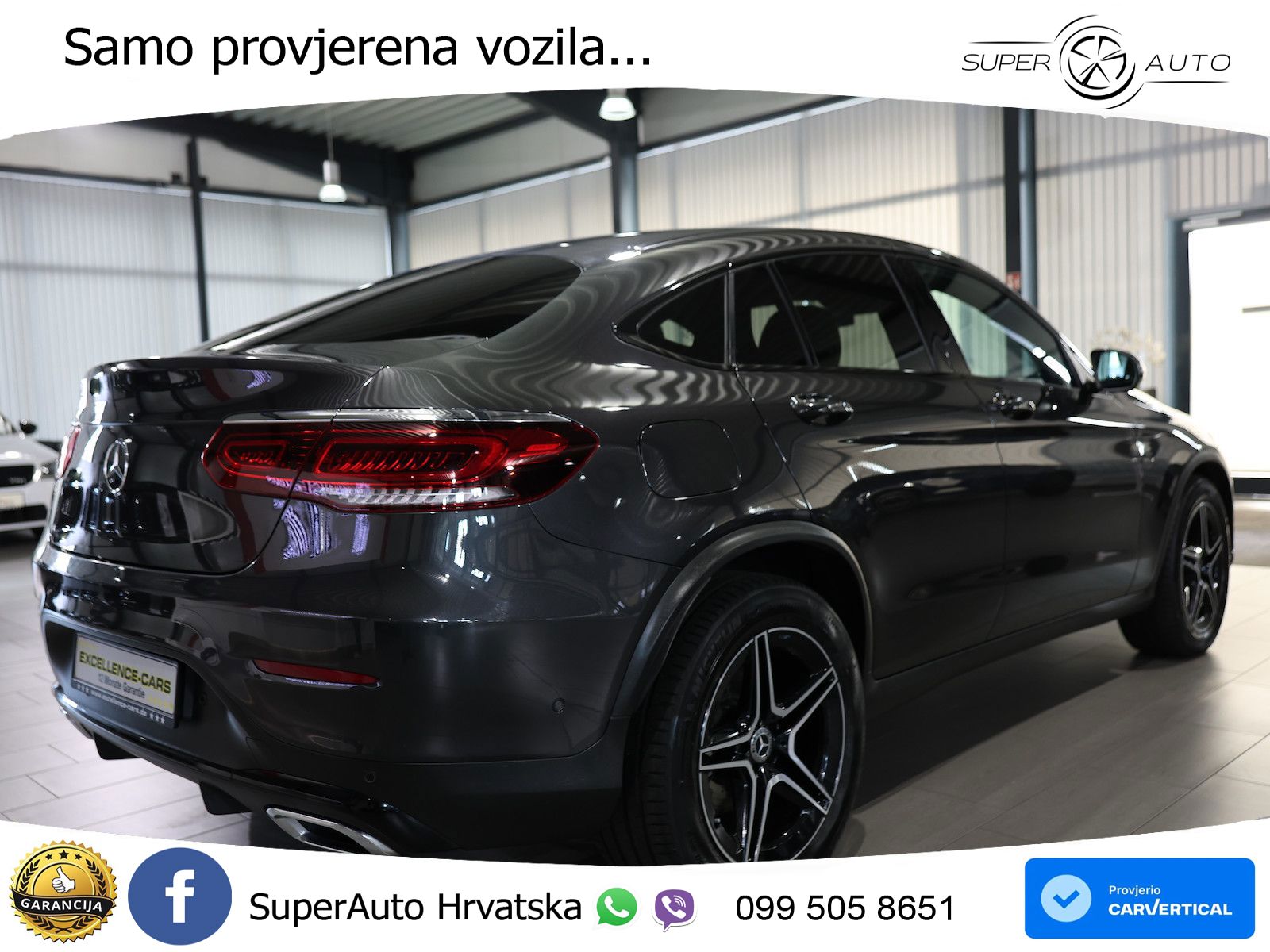 Mercedes GLC Coupe 300d (245 KS) 4MATIC G-TRONIC AMG LED+GR SJED+ACC