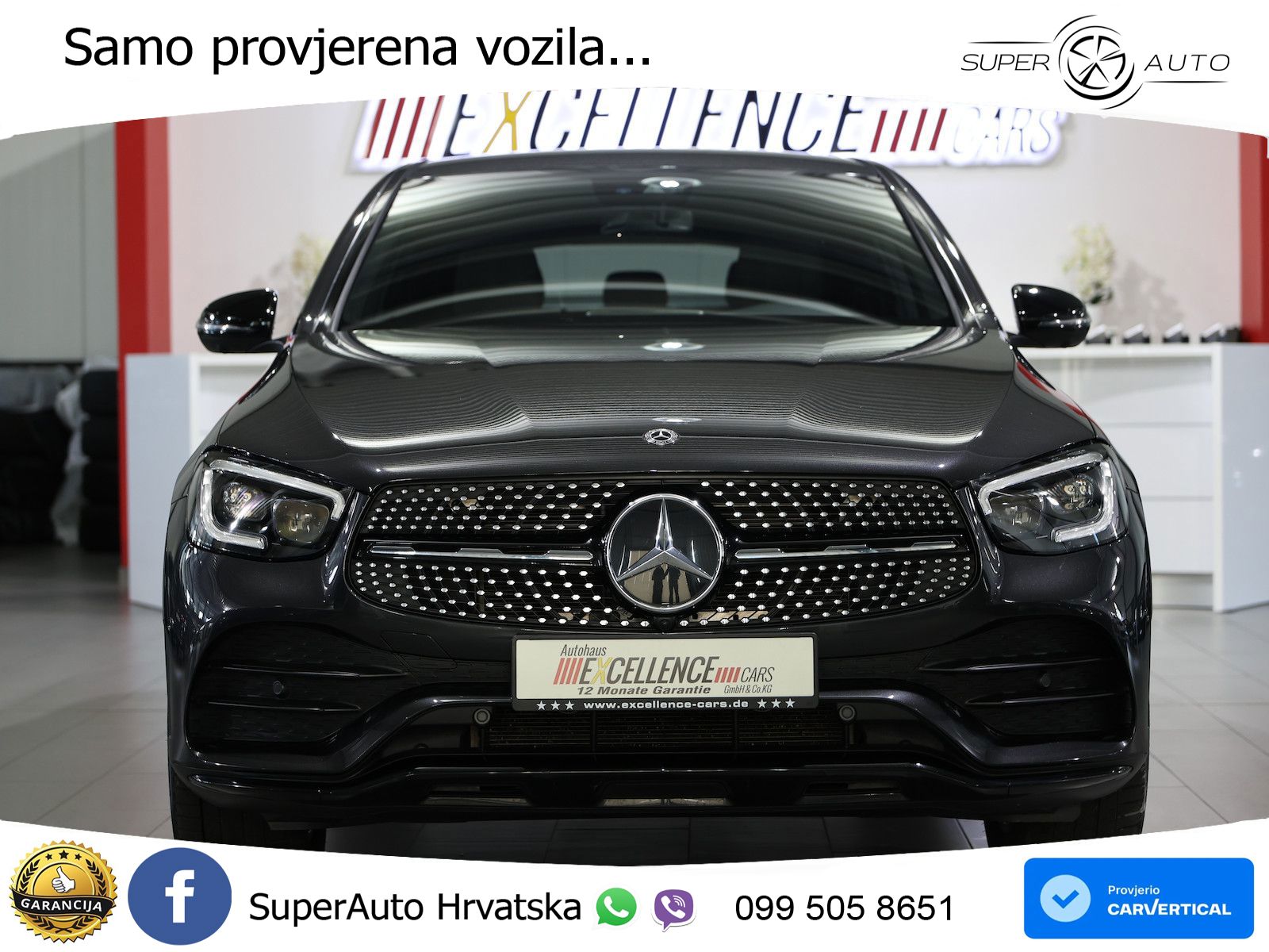 Mercedes GLC Coupe 300d (245 KS) 4MATIC G-TRONIC AMG LED+GR SJED+ACC