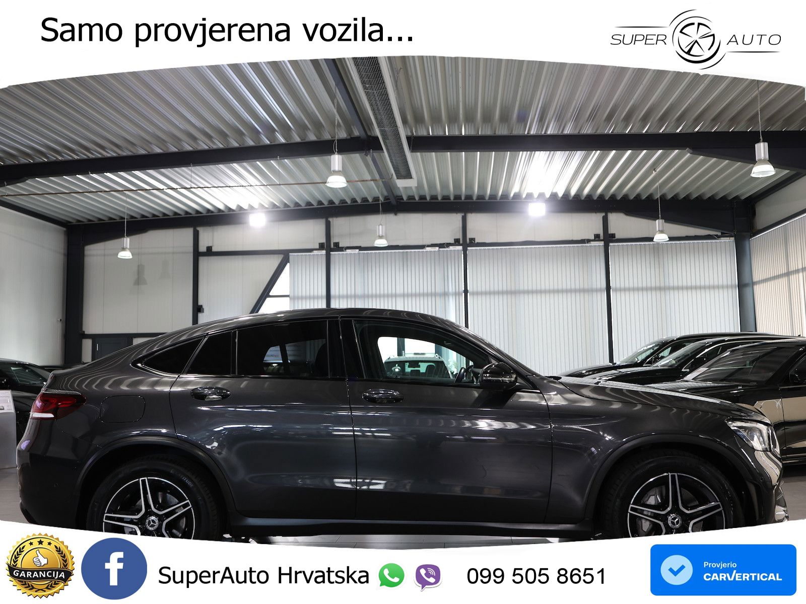 Mercedes GLC Coupe 300d (245 KS) 4MATIC G-TRONIC AMG LED+GR SJED+ACC