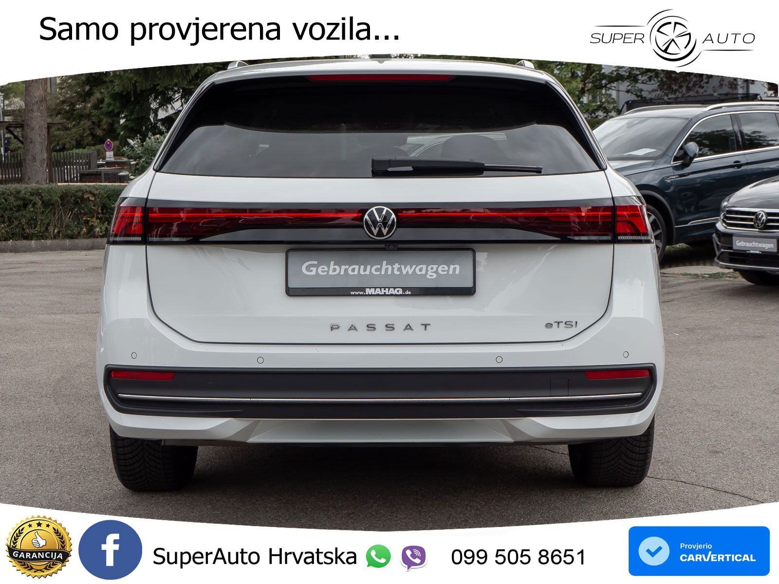 Volkswagen Passat Variant 1.5 eTSI (150 KS) DSG Business LED+GR SJED+ACC