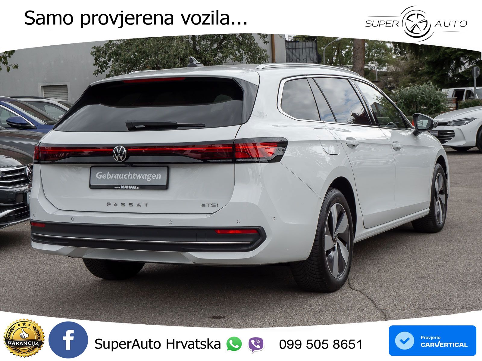 Volkswagen Passat Variant 1.5 eTSI (150 KS) DSG Business LED+GR SJED+ACC
