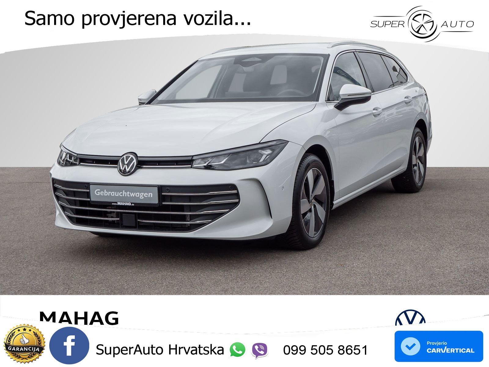Volkswagen Passat Variant 1.5 eTSI (150 KS) DSG Business LED+GR SJED+ACC