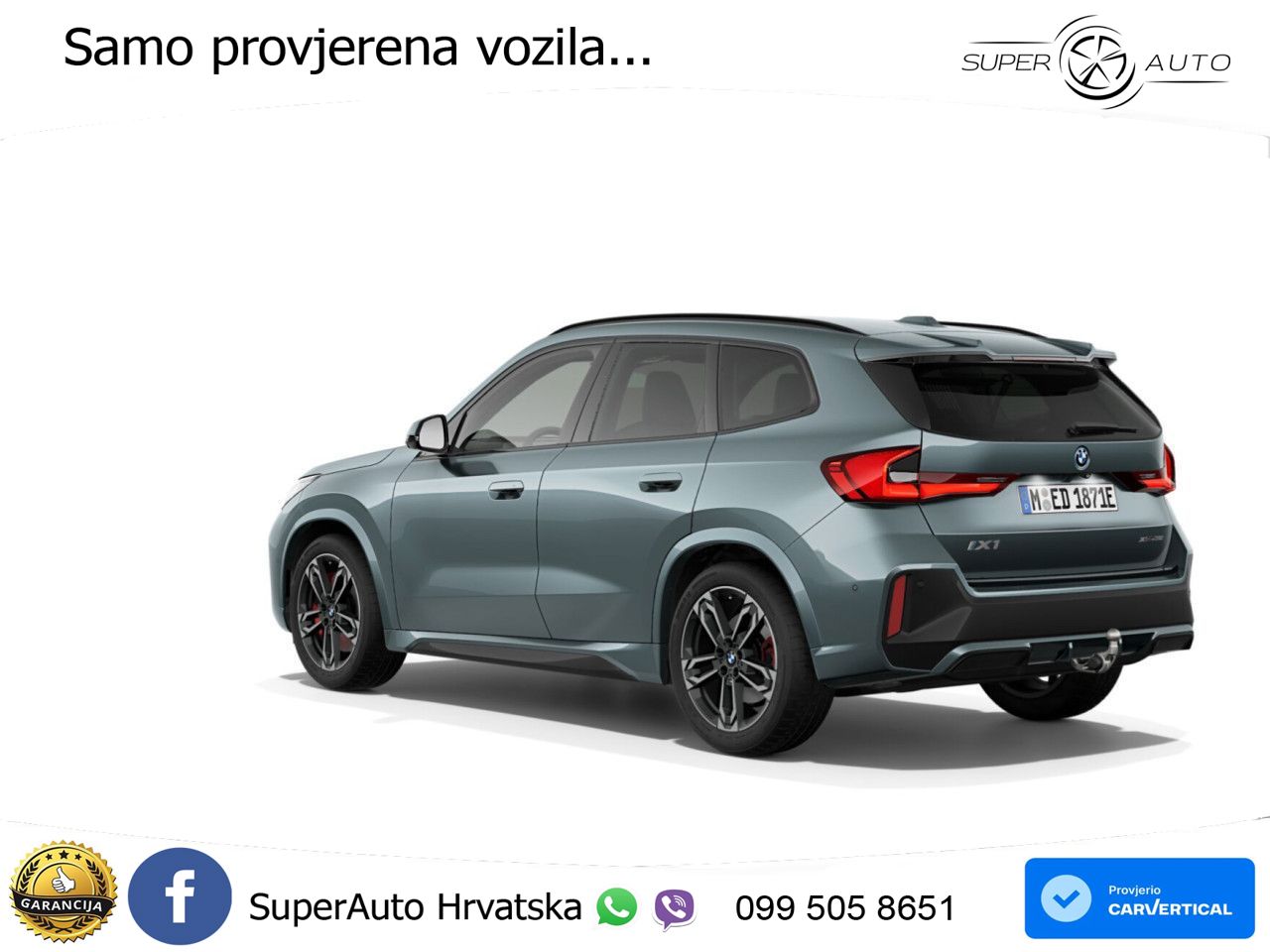 BMW iX1 68 kWh (313 KS) xDrive30 M Sport LED+GR SJED+ACC