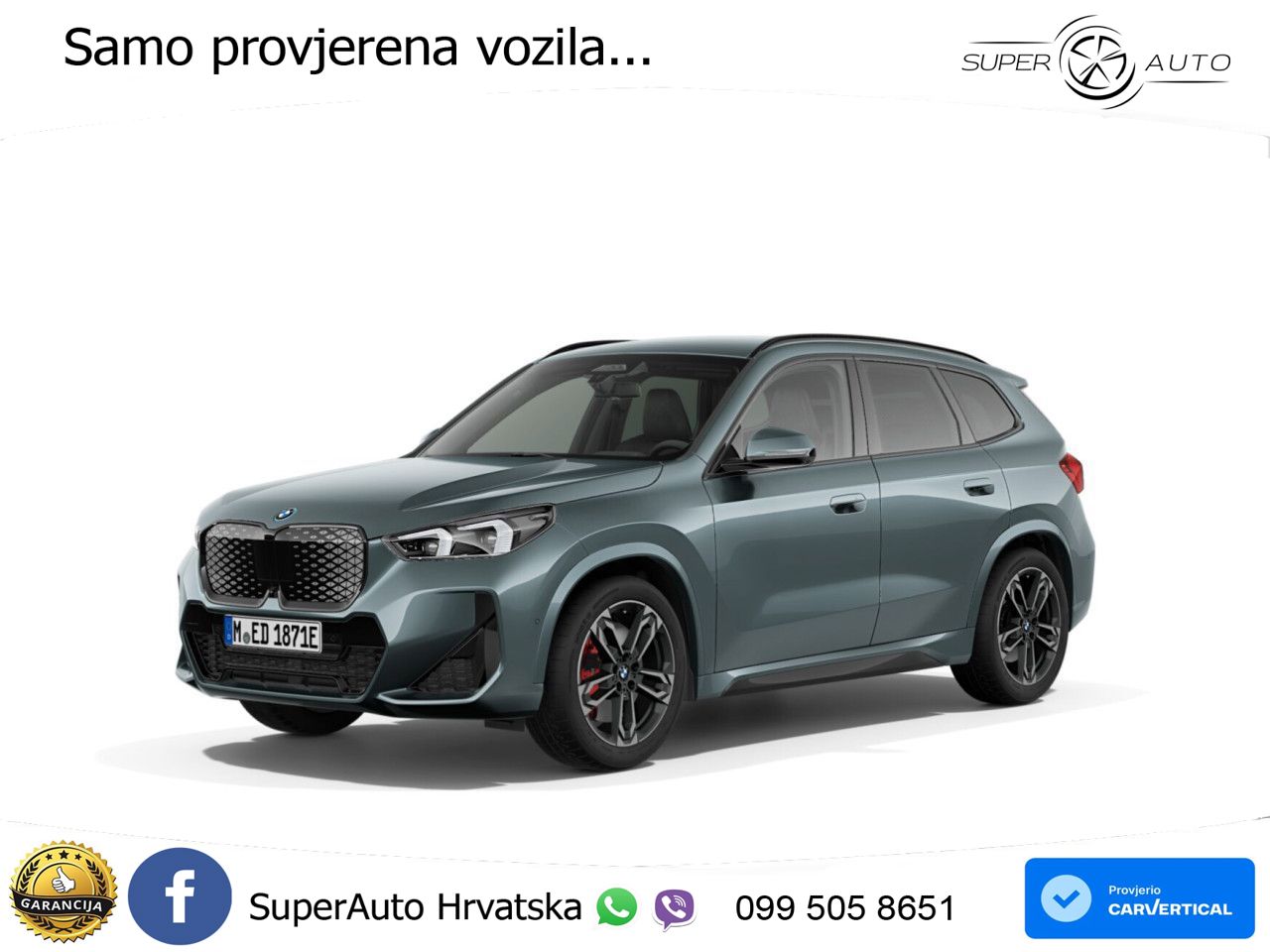 BMW iX1 68 kWh (313 KS) xDrive30 M Sport LED+GR SJED+ACC