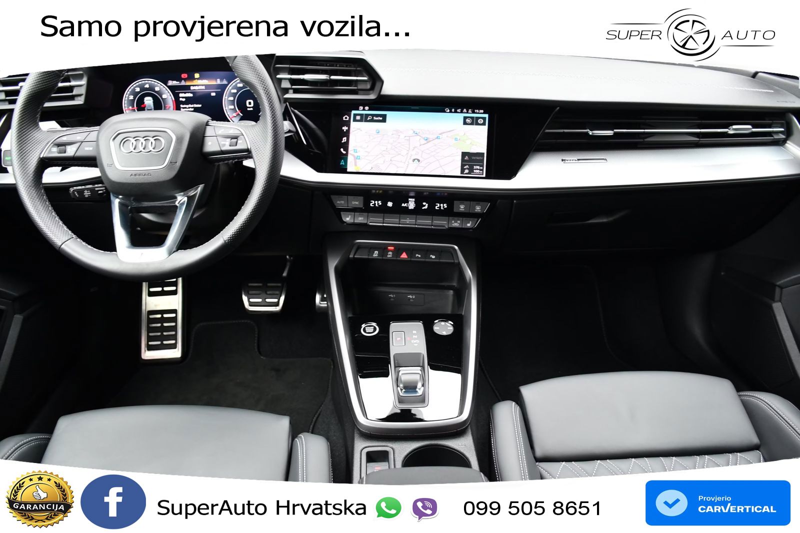 Audi A3 35 TFSI (150 KS) S tronic S line LED+GR SJED+ACC