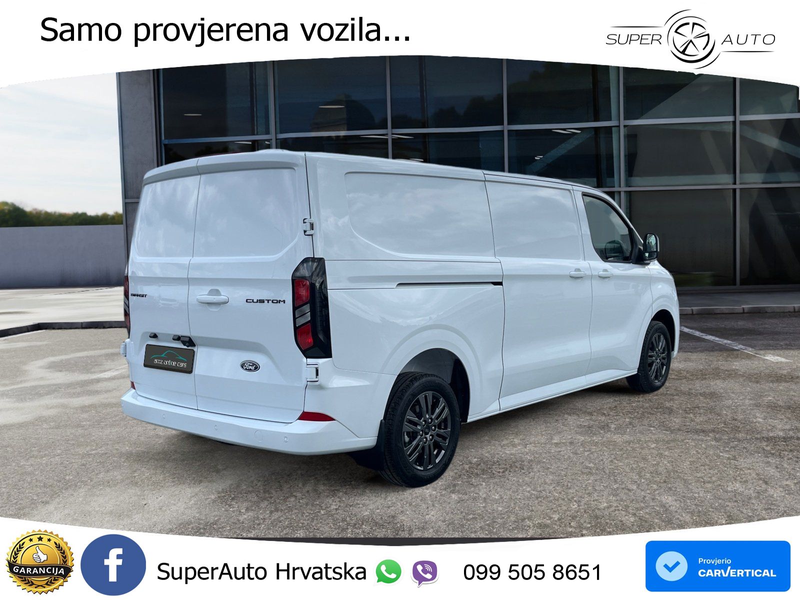 Ford Transit Custom Limited L2 Aut. B&O*Bi-LED*Kamera 170 KS