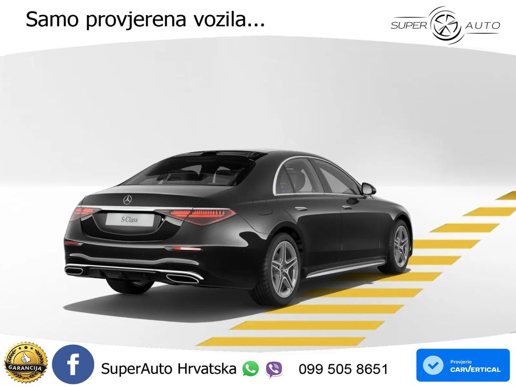 Mercedes S 350d (313 KS) EQ Boost 4MATIC 9G-TRONIC AMG ACC+HEAD+4xGR SJED+360+PANO