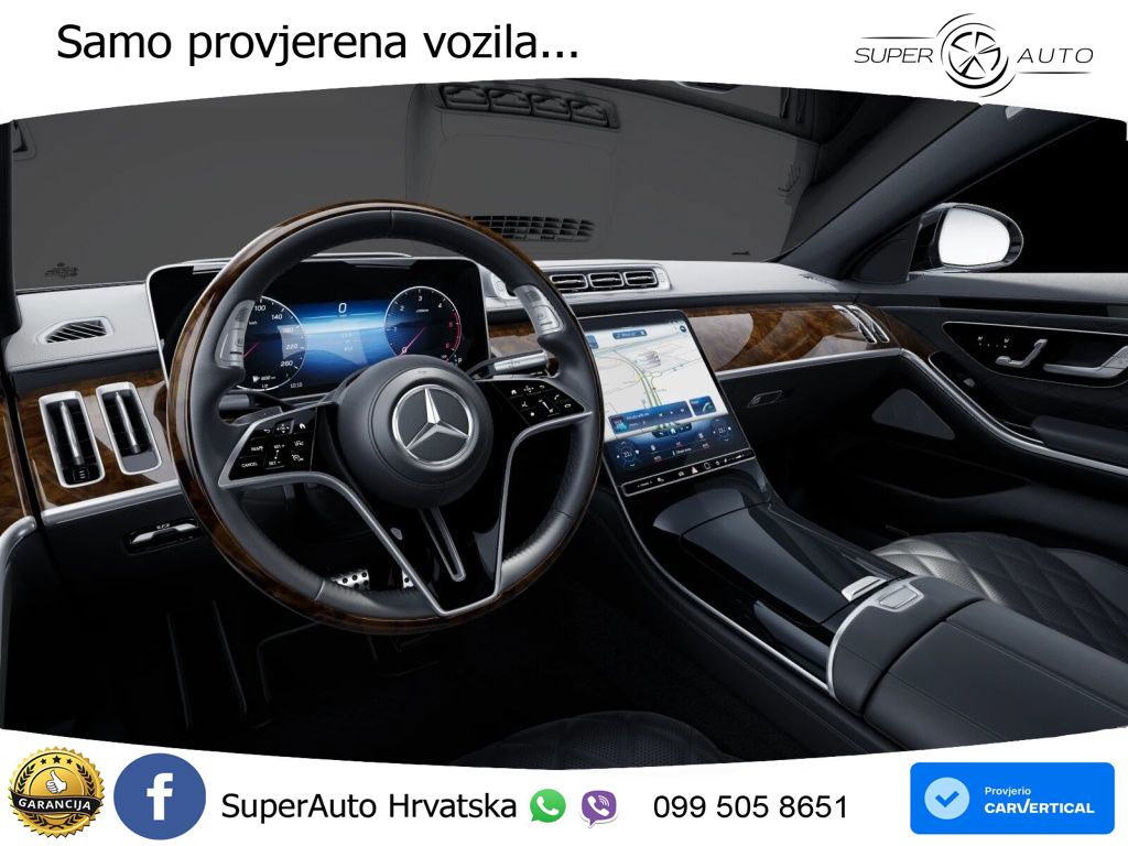 Mercedes S 350d (313 KS) EQ Boost 4MATIC 9G-TRONIC AMG ACC+HEAD+4xGR SJED+360+PANO