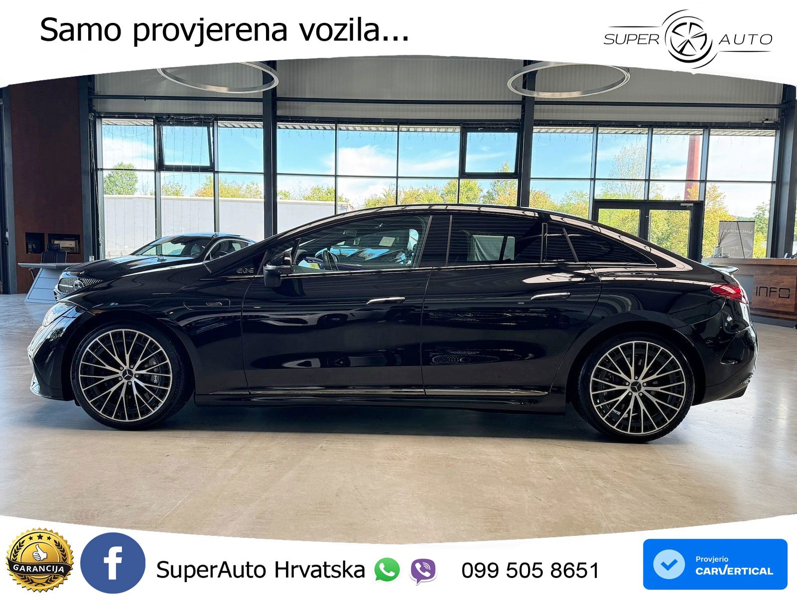 Mercedes EQE AMG 43 100 kWh (476 KS) 4MATIC ZRAČNI+ACC+GR SJED+KAM+PANO