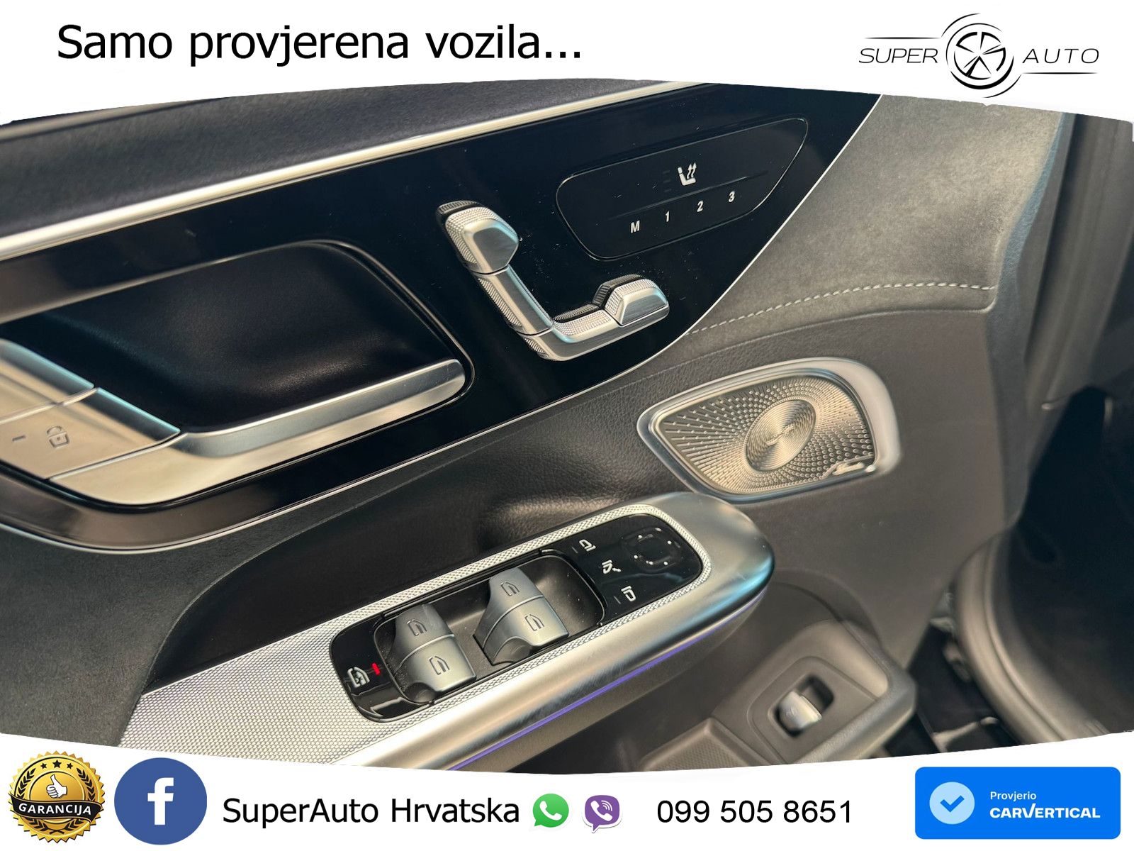 Mercedes EQE AMG 43 100 kWh (476 KS) 4MATIC ZRAČNI+ACC+GR SJED+KAM+PANO
