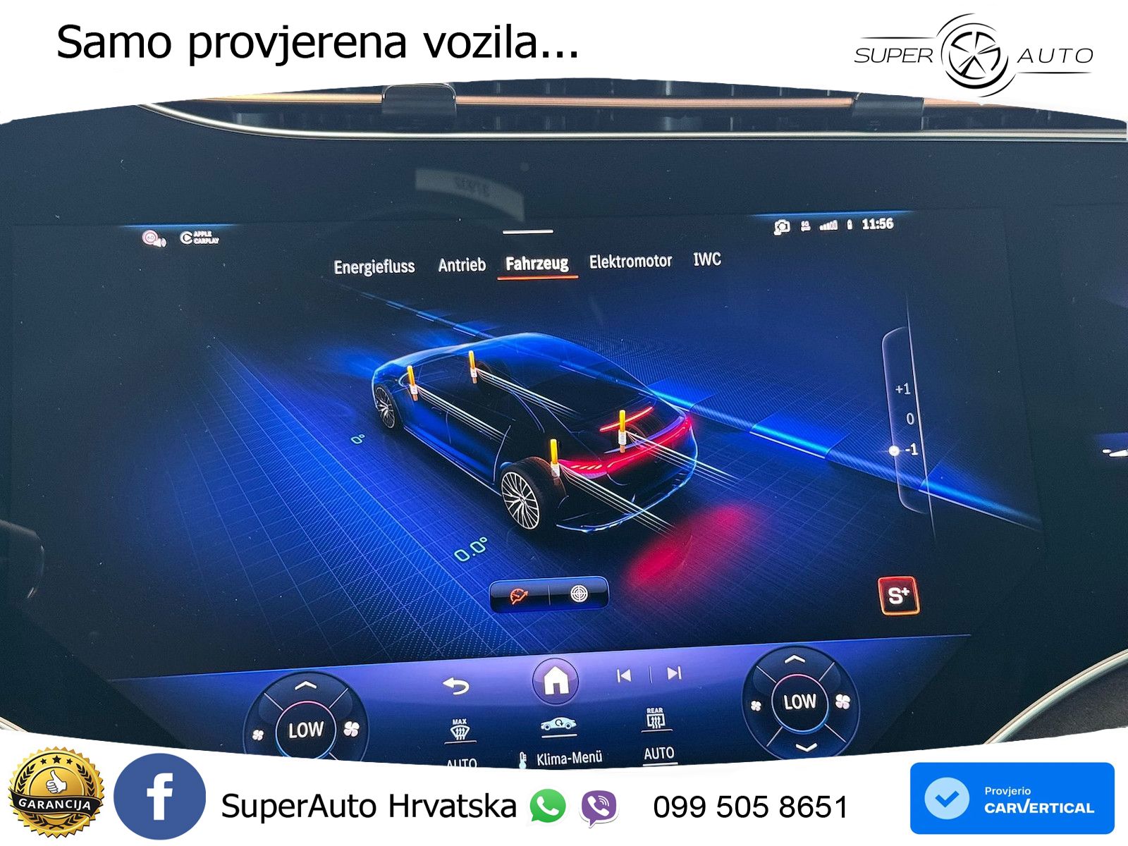 Mercedes EQE AMG 43 100 kWh (476 KS) 4MATIC ZRAČNI+ACC+GR SJED+KAM+PANO