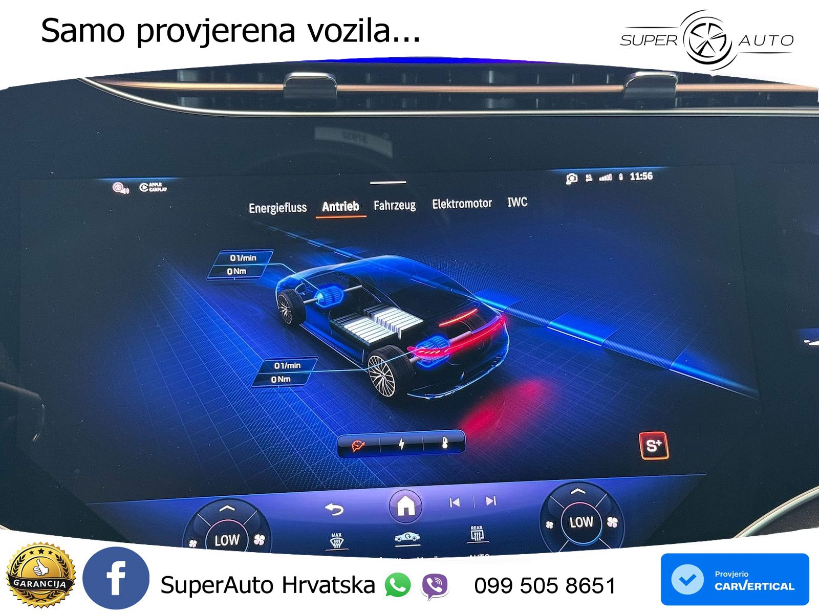 Mercedes EQE AMG 43 100 kWh (476 KS) 4MATIC ZRAČNI+ACC+GR SJED+KAM+PANO