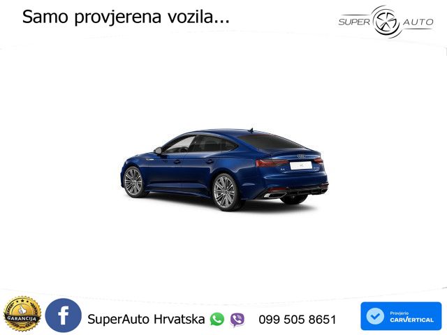 Audi A5 Sportback 45 TFSI (265 KS) quattro S tronic S line MATRIX+GR SJED+KAM