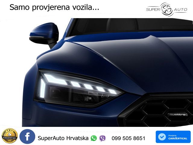 Audi A5 Sportback 45 TFSI (265 KS) quattro S tronic S line MATRIX+GR SJED+KAM