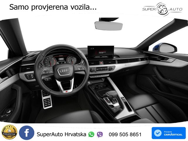 Audi A5 Sportback 45 TFSI (265 KS) quattro S tronic S line MATRIX+GR SJED+KAM