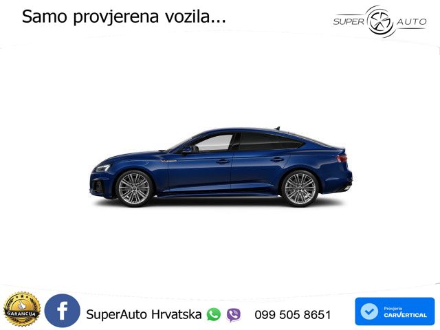 Audi A5 Sportback 45 TFSI (265 KS) quattro S tronic S line MATRIX+GR SJED+KAM
