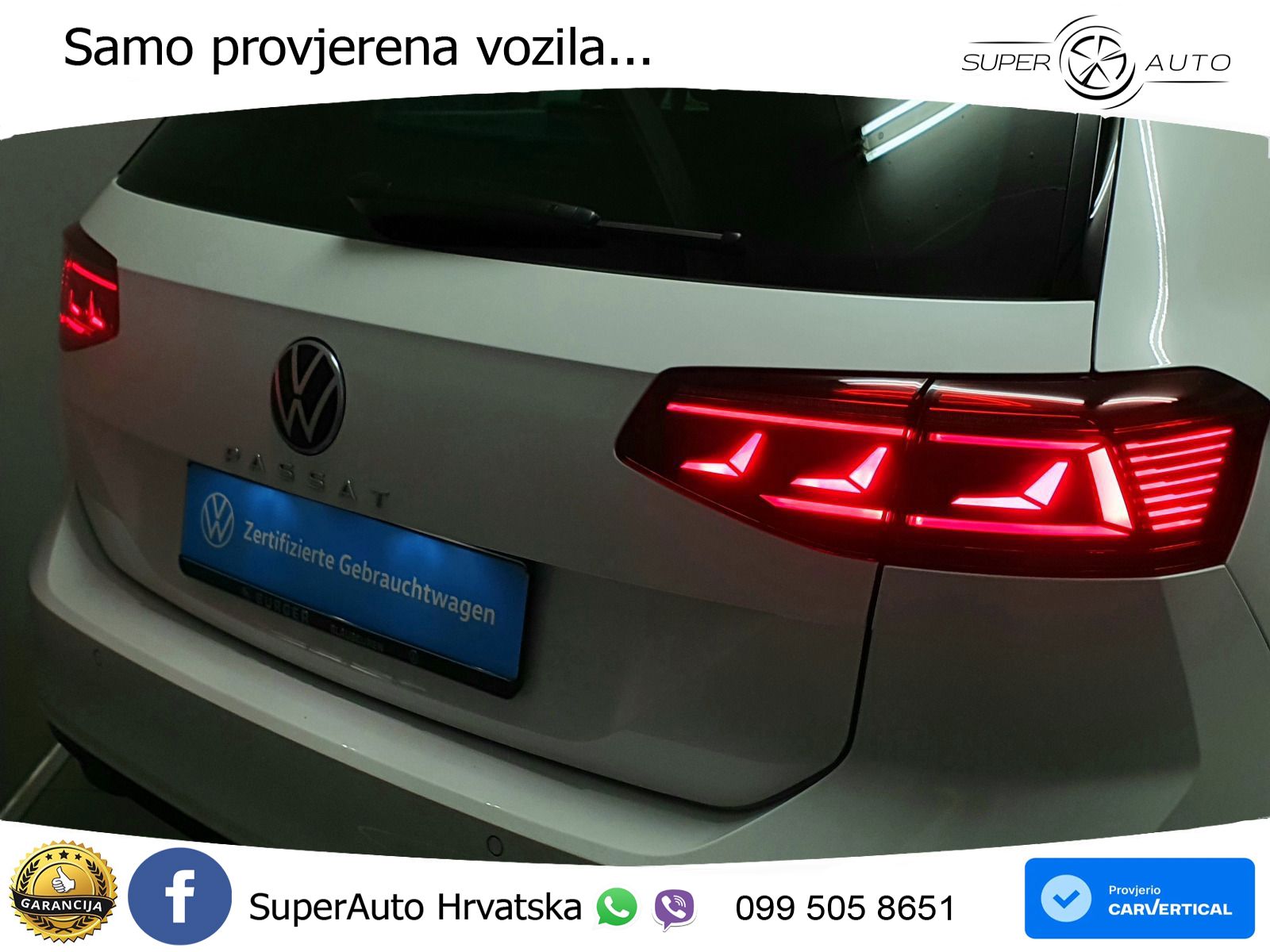 Volkswagen Passat Variant 2.0 TDI (150 KS) DSG Business LED+GR SJED+ACC