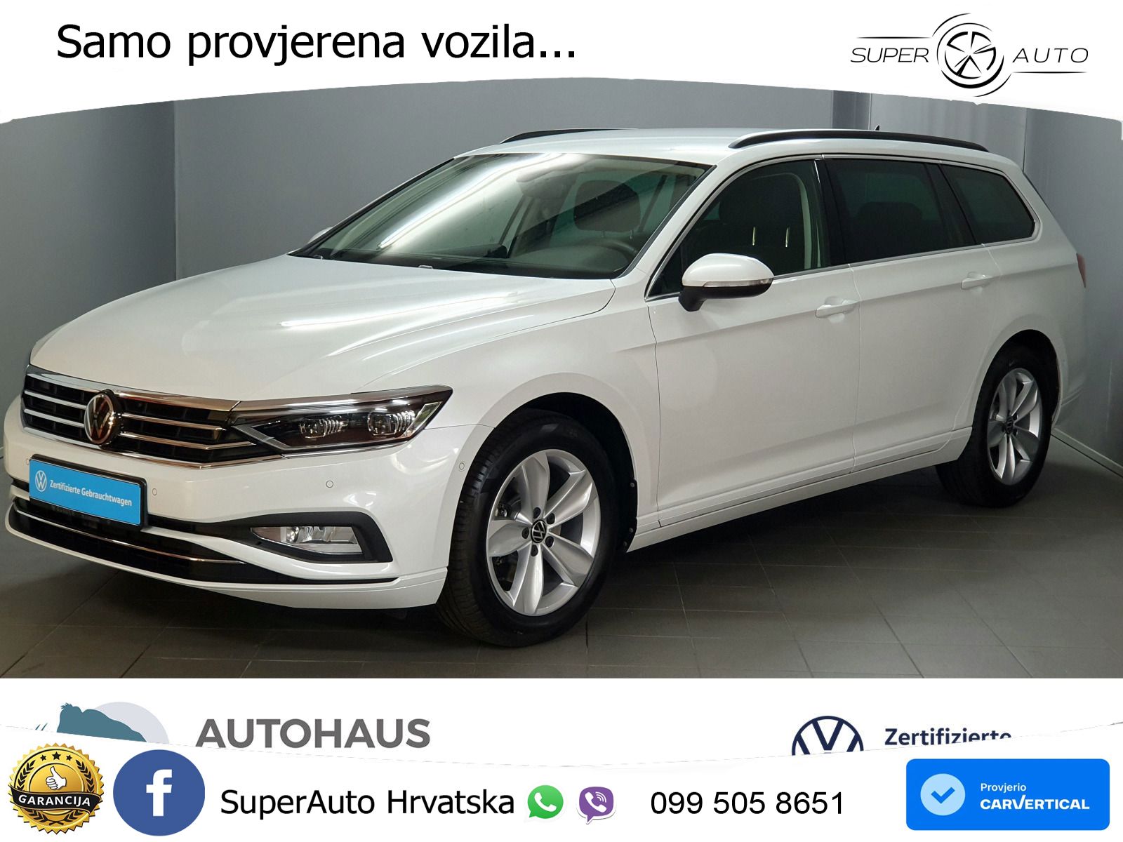 Volkswagen Passat Variant 2.0 TDI (150 KS) DSG Business LED+GR SJED+ACC