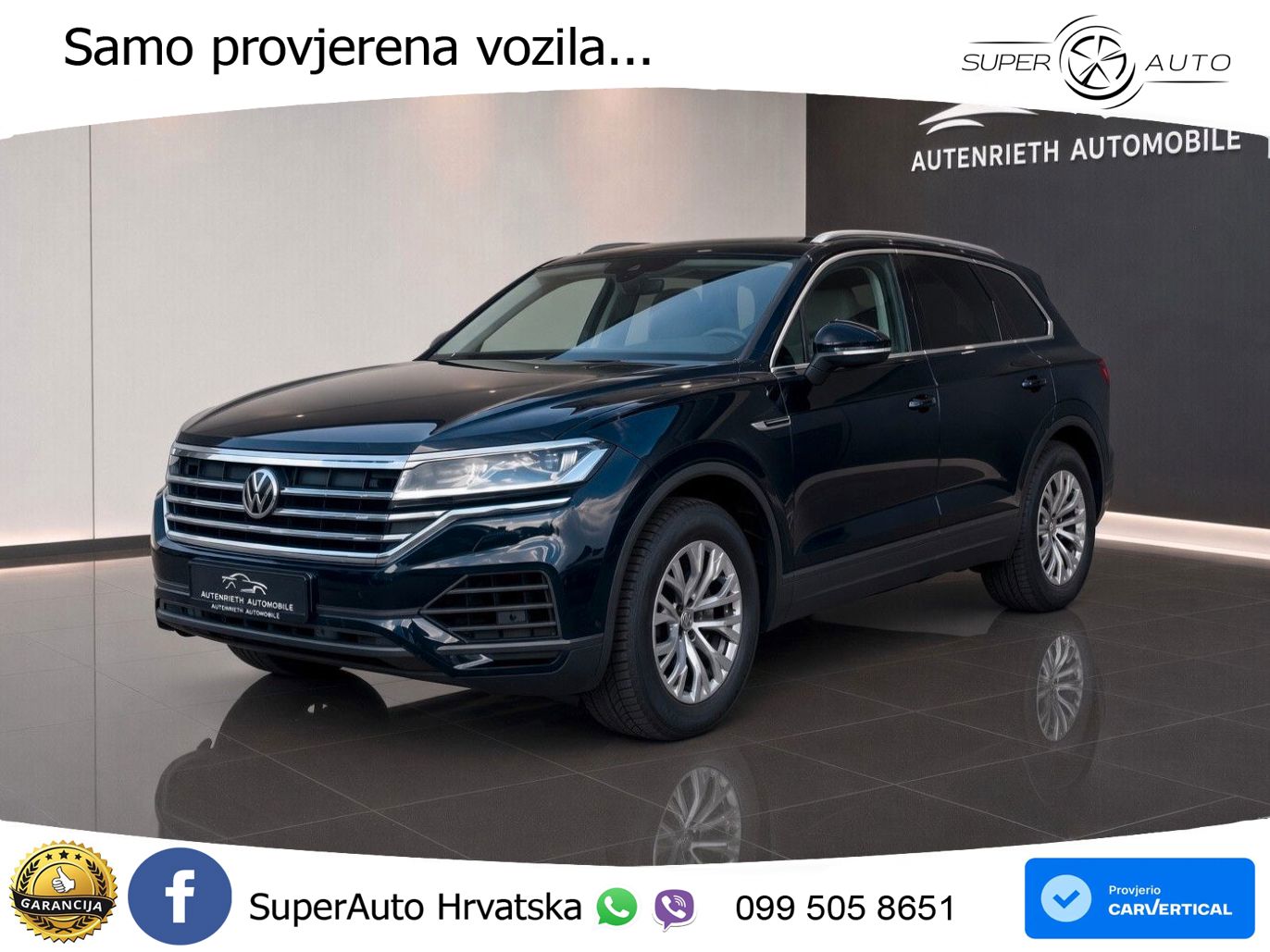 Volkswagen Touareg 3.0 V6 TDI (231 KS) 4MOTION Tiptronic LED+ACC