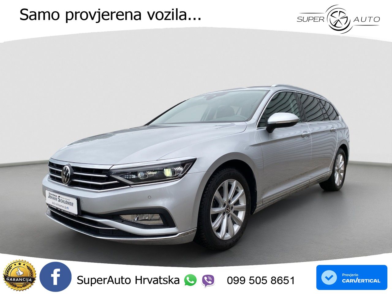 Volkswagen Passat Variant 2.0 TDI (150 KS) DSG Elegance MATRIX+GR SJED+KAM