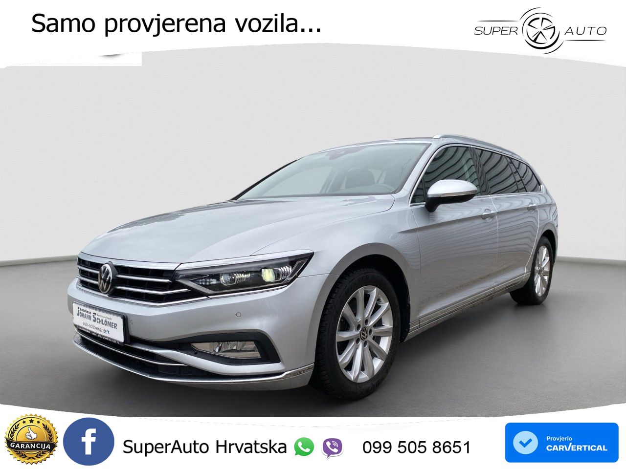 Volkswagen Passat Variant 2.0 TDI (150 KS) DSG Elegance MATRIX+GR SJED+KAM