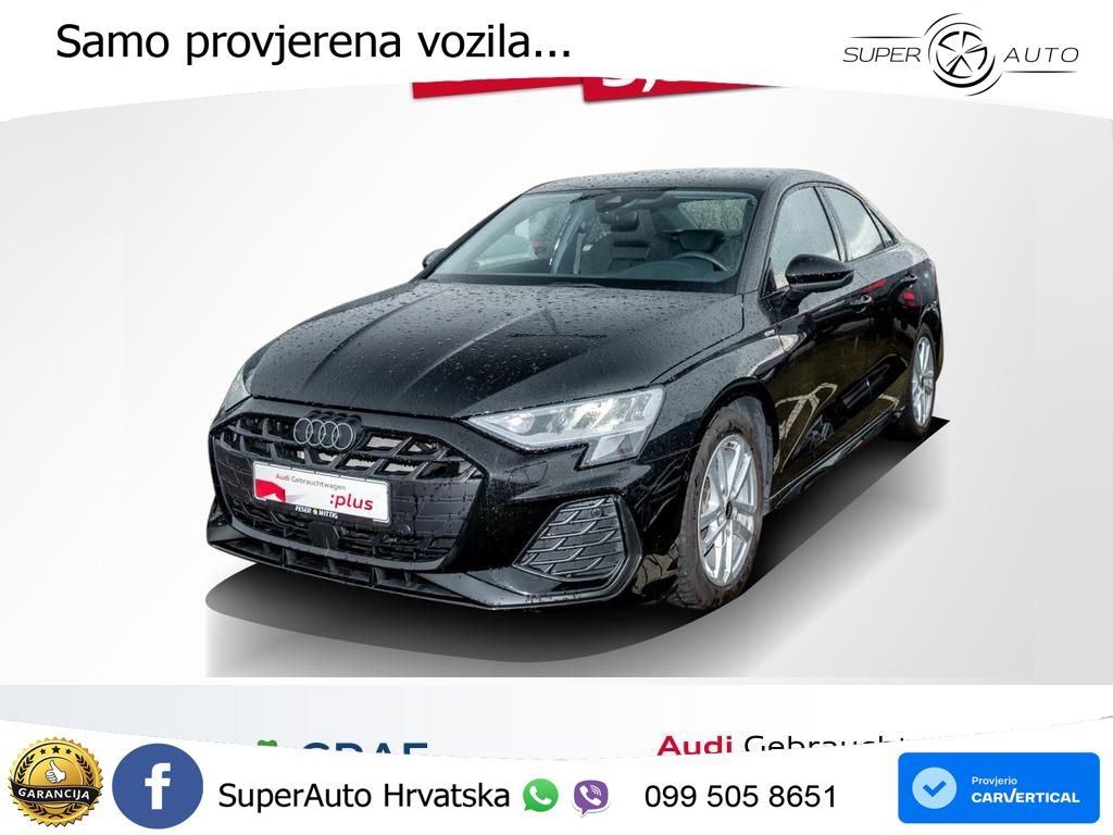 Audi A3 Limuzina 30 TFSI (116 KS) S tronic S line LED+GR SJED+ACC