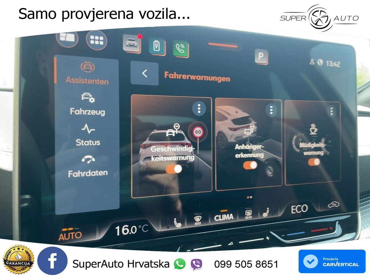 Cupra Formentor 1.5 TSI (204 KS) e-Hybrid DSG MATRIX+GR SJED+KAM