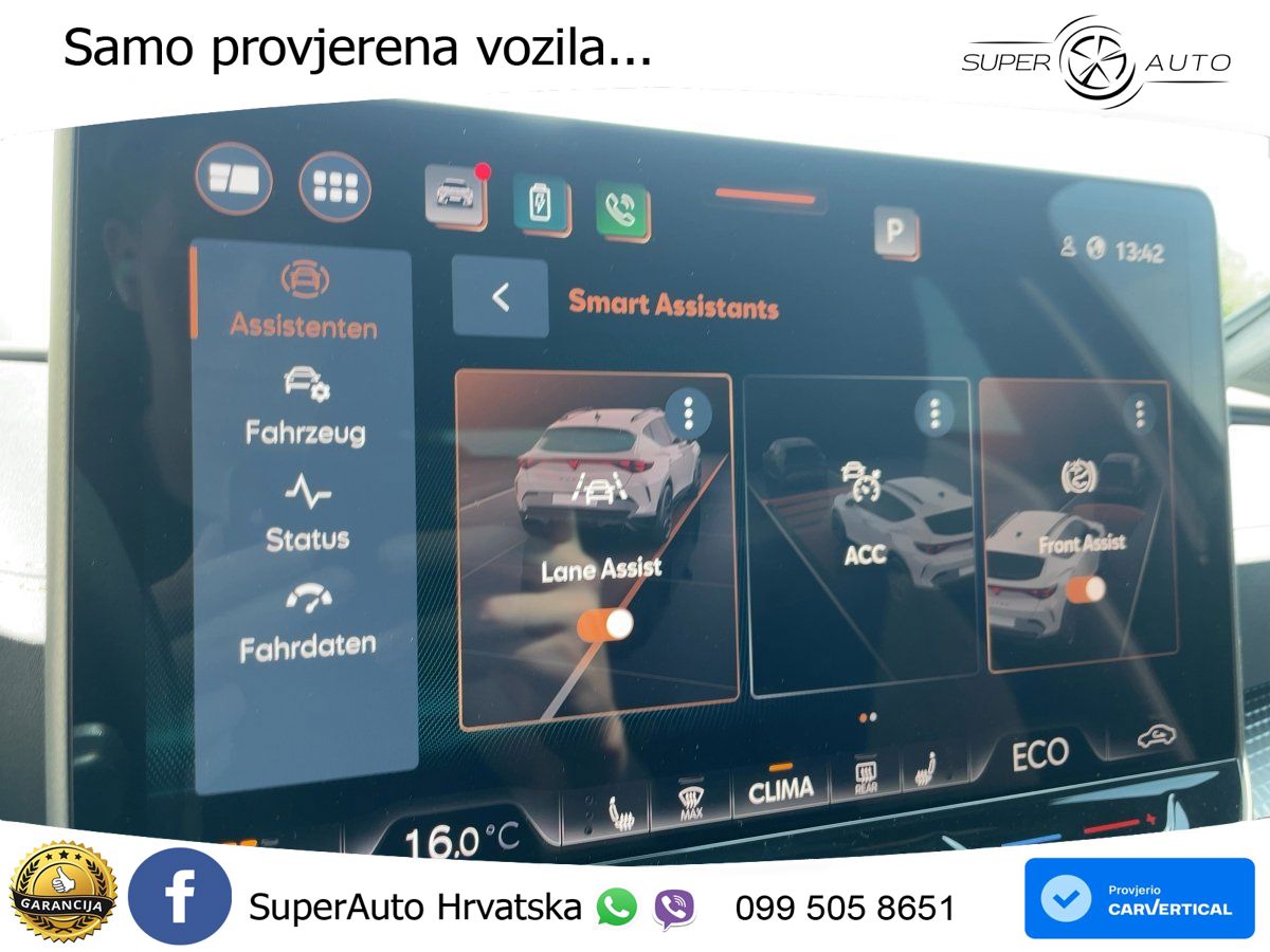 Cupra Formentor 1.5 TSI (204 KS) e-Hybrid DSG MATRIX+GR SJED+KAM