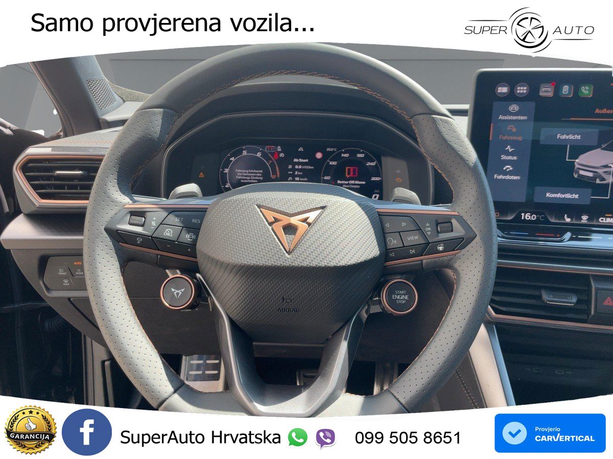 Cupra Formentor 1.5 TSI (204 KS) e-Hybrid DSG MATRIX+GR SJED+KAM