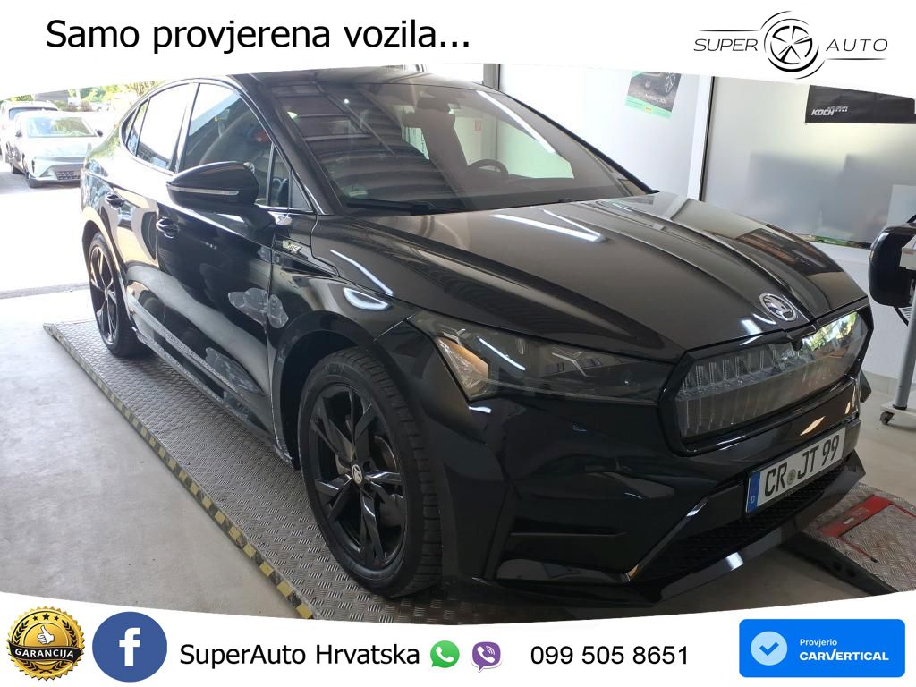 Škoda Enyaq iV RS 82 kWh (299 KS) AWD LED+GR SJED+ACC