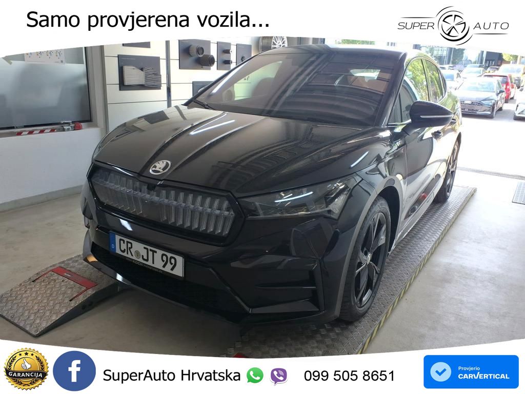 Škoda Enyaq iV RS 82 kWh (299 KS) AWD LED+GR SJED+ACC